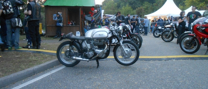 Glemseck 101 cafe racer 2014 motorcycle touring holiday